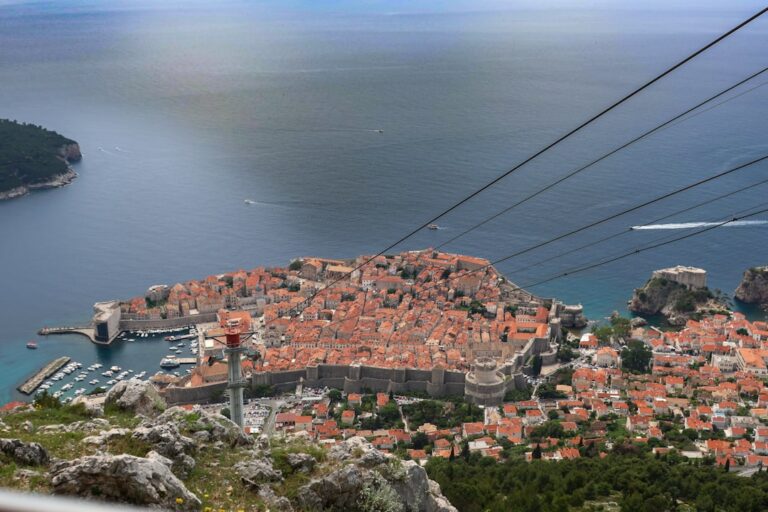 Most Peaceful Places in Dubrovnik for Reflection โ Travel Guide to Dubrovnik 53 an aerial view of a city and a body of water