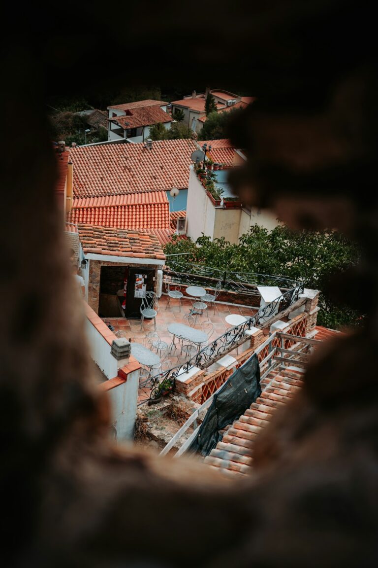 Educational Activities for Kids in Dubrovnik β Travel Guide to Dubrovnik 16 A view of a building through a hole in a wall