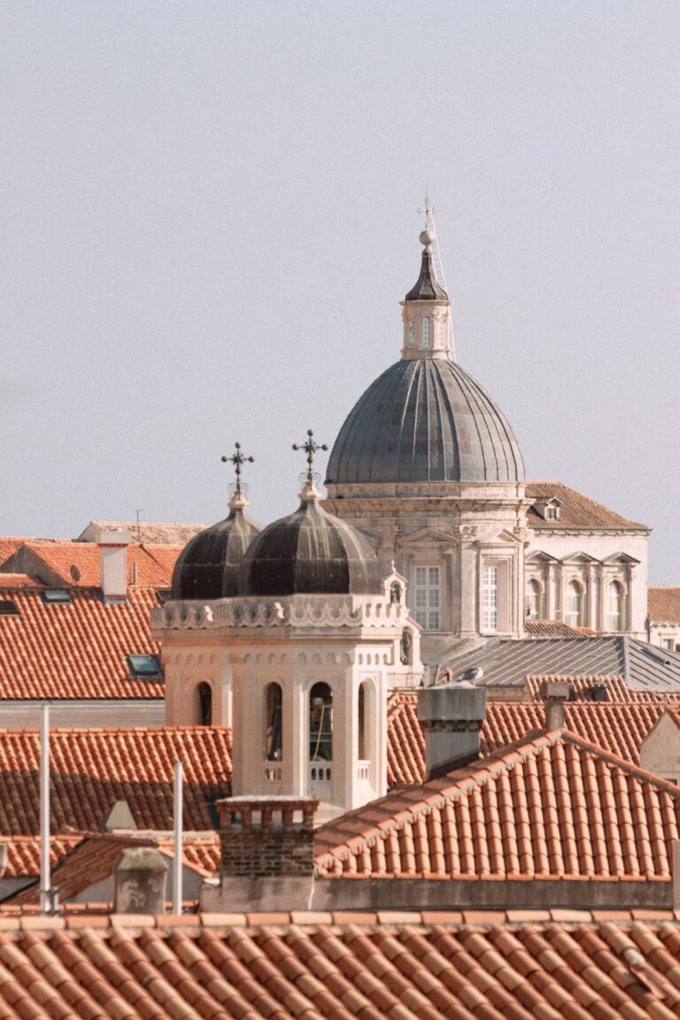View from the Dubrovnik's city walls