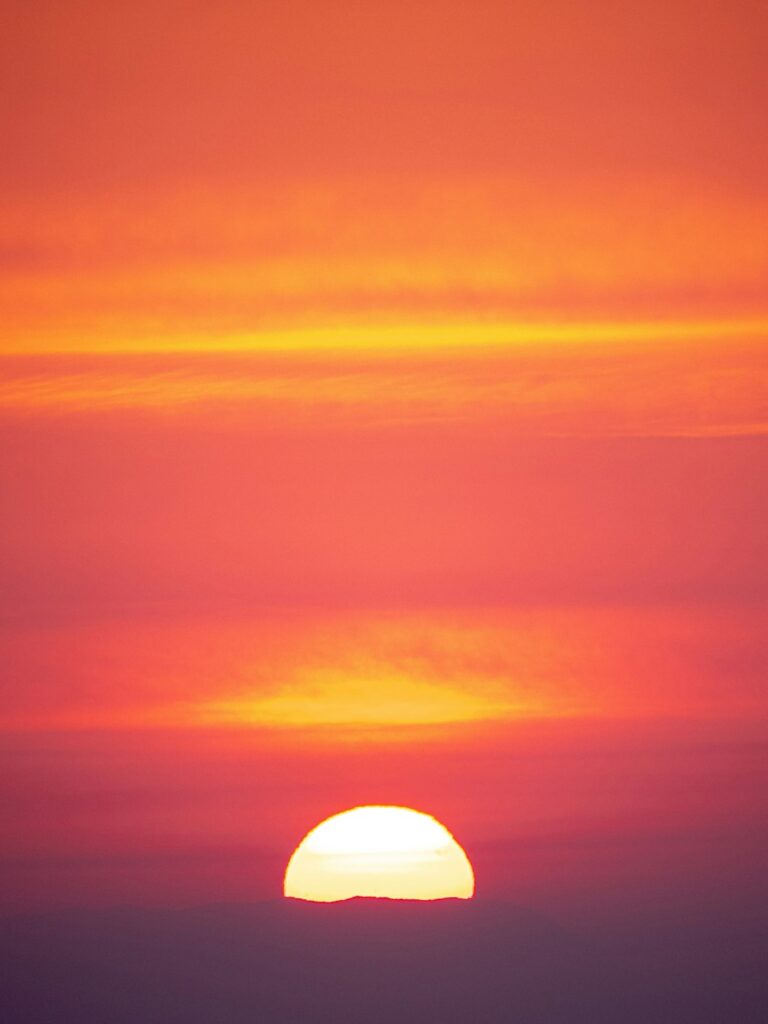 Top 10 Off-The-Beaten-Path Travel Spots in Dubrovnik β Travel Guide to Dubrovnik 51 The sun sets in a colorful, fiery sky.